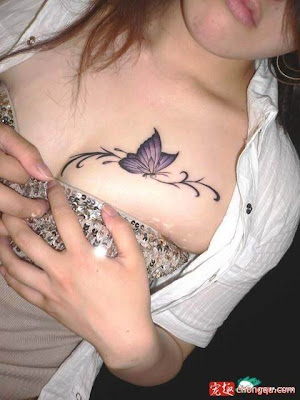 Tribal Butterfly Tattoos For Women