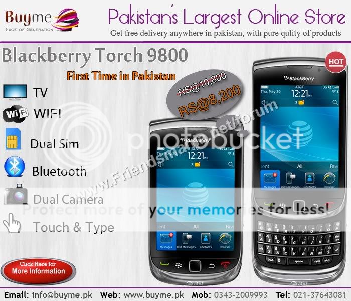 Used Blackberry Torch 9800 Price In Pakistan