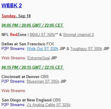 Watch Football Games Online Live Free