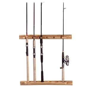 Wooden Fishing Rod Rack Plans